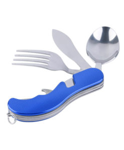 Pocket Ridge Camp Tool 4in1 BL374 Blue