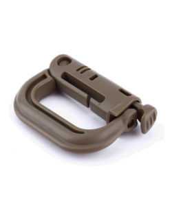 Tactical Teddy D-Ring Push Lock AAF Brown