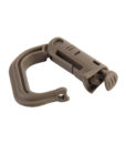 Tactical Teddy D-Ring Push Lock AAF Brown