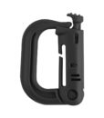 Tactical Teddy D-Ring Push Lock Black