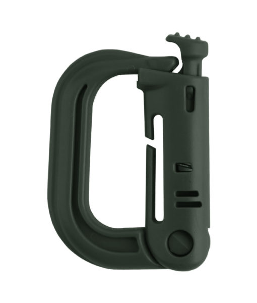 Tactical Teddy D-Ring Push Lock OD-Green