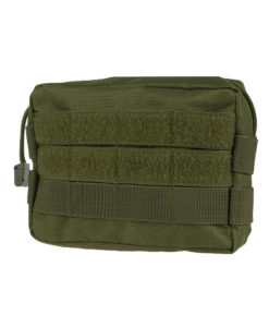 Tactical Teddy Horizontal Pouch 7 OD Green Pochette MOLLE multi-usages