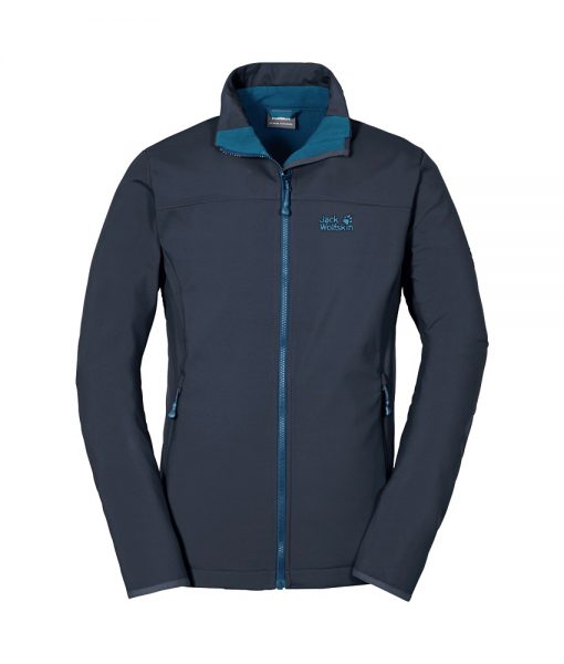 Jack Wolfskin Element Softshell Jacket Men Night Blue JW01