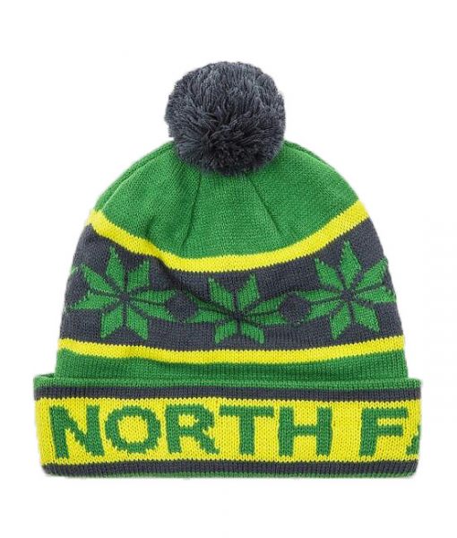 The North Face Ski Tuke III Beanie Flashlight Green T01