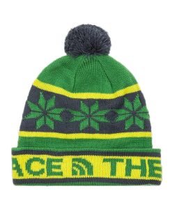 The North Face Ski Tuke III Beanie Flashlight Green T02