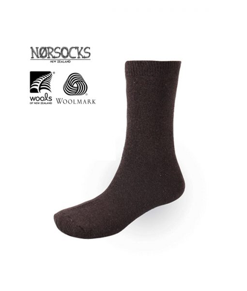 Norsocks Comfort Warm Socks Brown