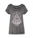 T-Shirt Billabong All Night Dark Athletic Grey