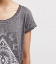 T-Shirt Billabong All Night Dark Athletic Grey