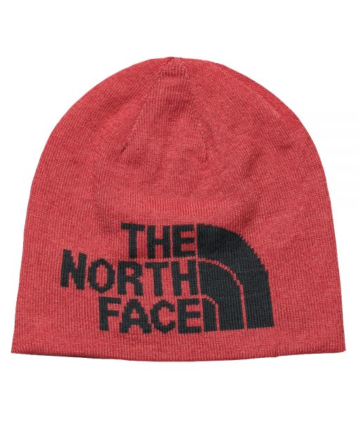 The North Face Highline Beanie Rambutan Pink Asphalt Grey T01