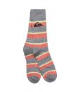 Chaussettes Quiksilver 06323T ACTIV Grey Orange Hyper-Dry