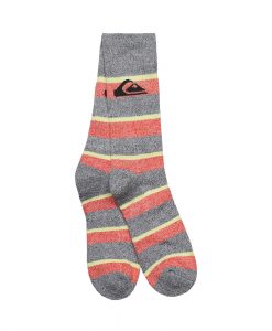 Chaussettes Quiksilver 06323T ACTIV Grey Orange Hyper-Dry