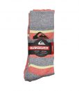 Chaussettes Quiksilver 06323T ACTIV Grey Orange Hyper-Dry