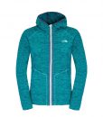 The North Face W Nikster FZ Hoody Grystnbl / Fnrgn