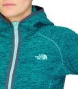 The North Face W Nikster FZ Hoody Grystnbl / Fnrgn