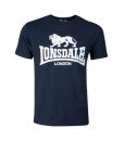 Lonsdale Logo T-Shirt Navy