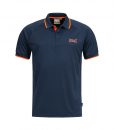 Polo Everlast EVR9703 Fluo SL Navy