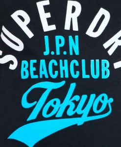 Superdry Beach Club Vee Eclipse Navy