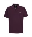 Trespass Uphill Mens Polo Top Deep Shiraz