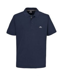 Trespass Uphill Mens Polo Top Navy Tone